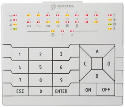 Poza cu Tastatura LED cu capac BKP-LED