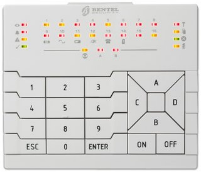 Poza cu Tastatura LED cu capac BKP-LED