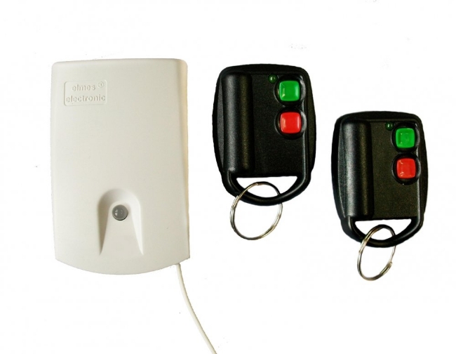 Poza cu Receptor cu 2 canale si 2 telecomenzi cu 2 butoane U2HS