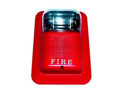 Poza cu Sirena rosie cu flash