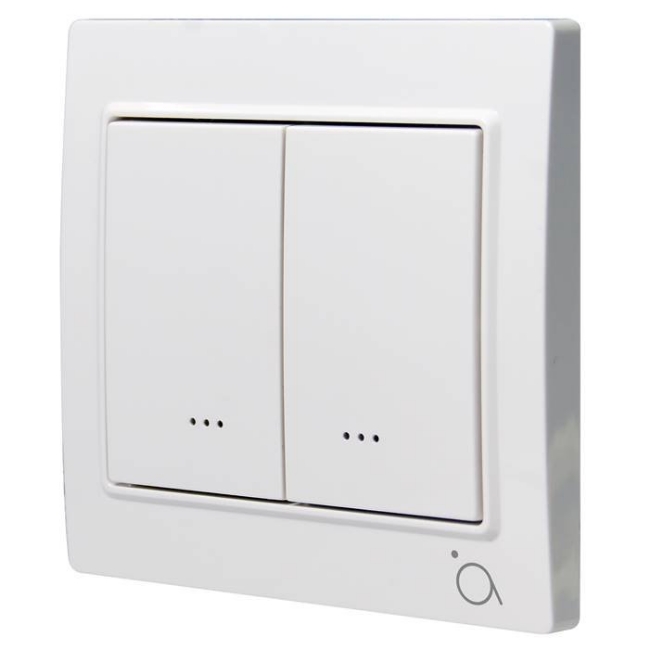 Poza cu Releu inteligent aplicat,2 canale ,Z-Wave Plus