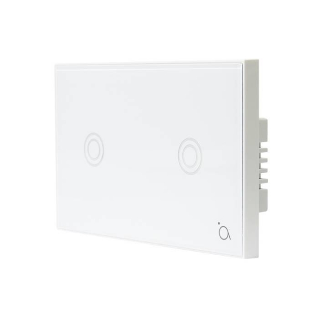 Poza cu Intrerupator touch inteligent cu 2 canale,Z-Wave Plus,