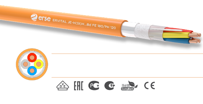 Poza cu Cablu incendiu E90, 2 X 0.8