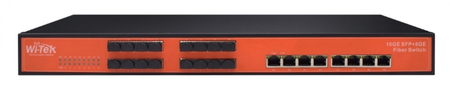 Poza cu Switch fibra optica 16 porturi Gigabit