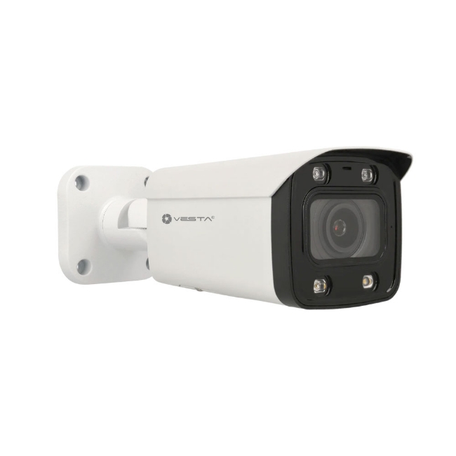 Poza cu Camera bullet neagra IP VESTA de exterior de 8MP