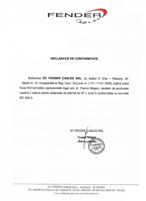 Poza cu Cablu 12 fire x 0,22 mm² + ecran BC 12