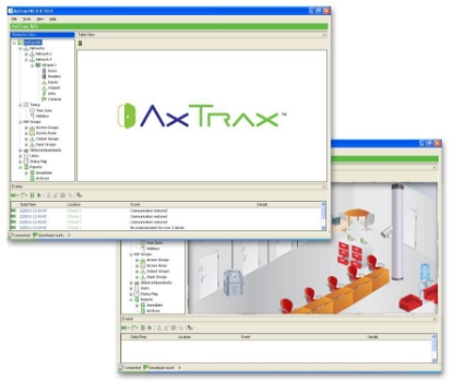 Poza cu Software Rosslare configurare control acces AxTraxNG