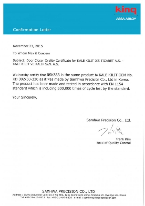 Amortizor hidraulic KALE 220