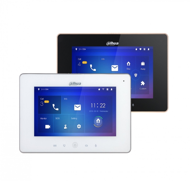 Poza cu Monitor IP color wireless cu touchscreen