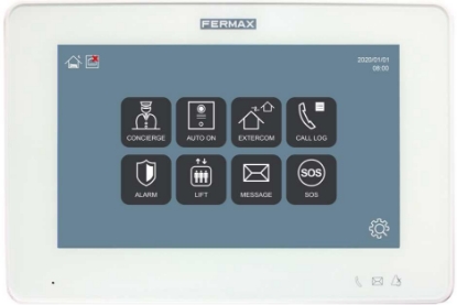 Poza cu Monitor videointerfon IP - NEO 7" WHITE