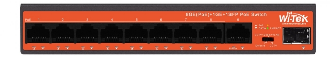 Poza cu Switch PoE 8 porturi Gigabit