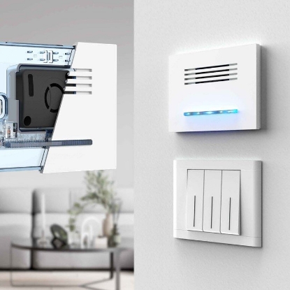 Sirena interior, montaj ingropat