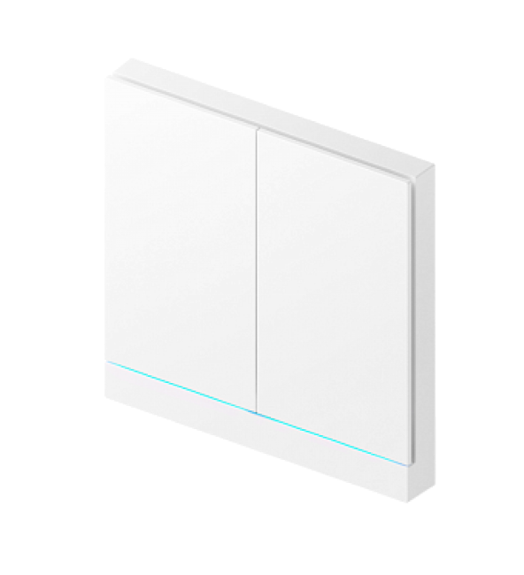 Poza cu Intrerupator alb, 2 iesiri