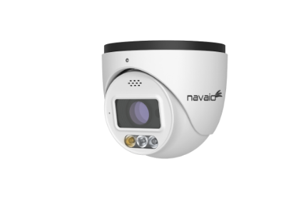 Poza cu Camera IP 6MP DOME de exterior PERIMTER ALERT cu ILUMINARE DUALA, protocol ONVIF