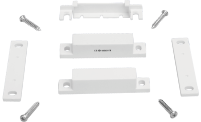 Poza cu Contact magnetic alb, aparent