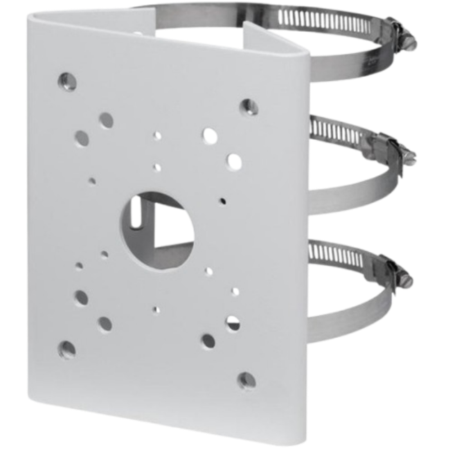 Poza cu Suport de montare stalp de culoare alba