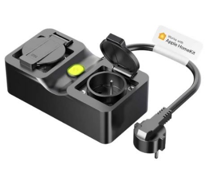 Poza cu Priza smart Wi-fi exterior compatibila Apple Homekit