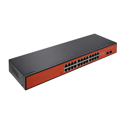 Switch 24 porturi Gigabit montabil in rack