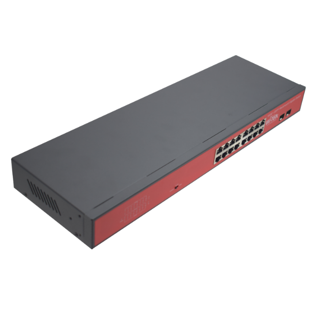 Poza cu Switch 16 porturi Gigabit montabil in rack