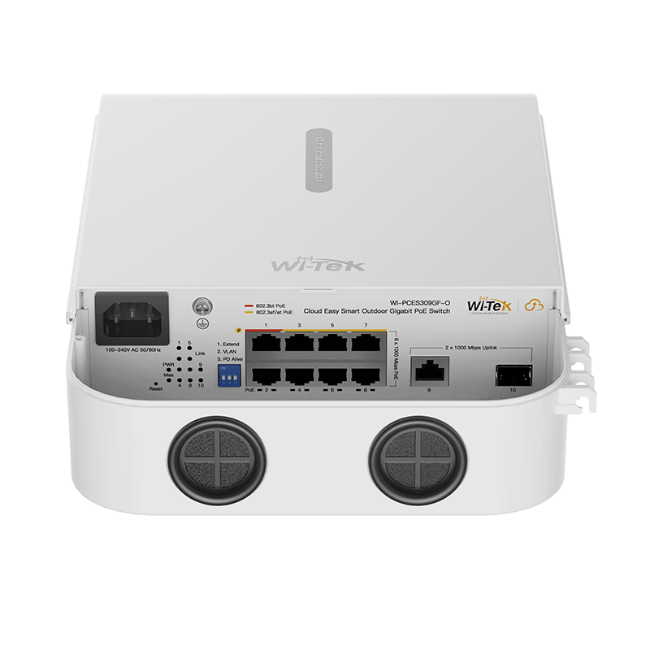 Poza cu Switch PoE 8 porturi de exterior