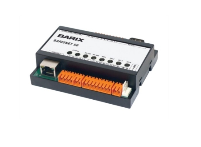 Poza cu Barix Barionet 50 (4 intrari, 4 iesiri releu, RS232, RS485)