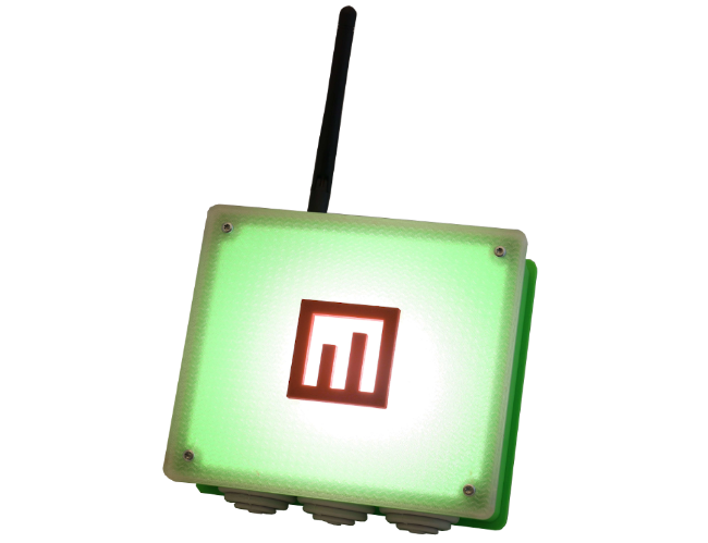 Poza cu Metrici Multicontroller cu RFID - Comunicare cu Metrici prin Ethernet si Wi-Fi, declansare de la 2 bucle inductive, poate comanda 2 bariere, are 1 interfata Wiegand, are un cititor 1 RFID