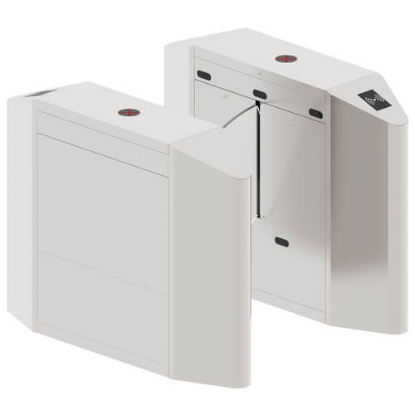 Turnichet bidirectional tip poarta de acces cu brate glisante