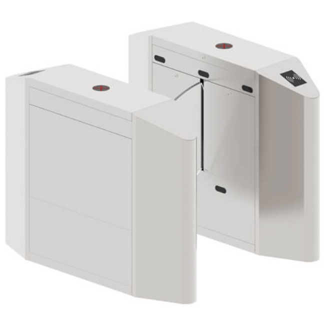 Poza cu Turnichet bidirectional tip poarta de acces cu brate glisante