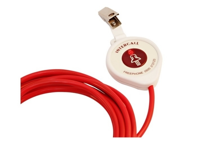 Poza cu Cablu generare alarma pentru statii de apelare asistenta, sistemul de prindere este inclus